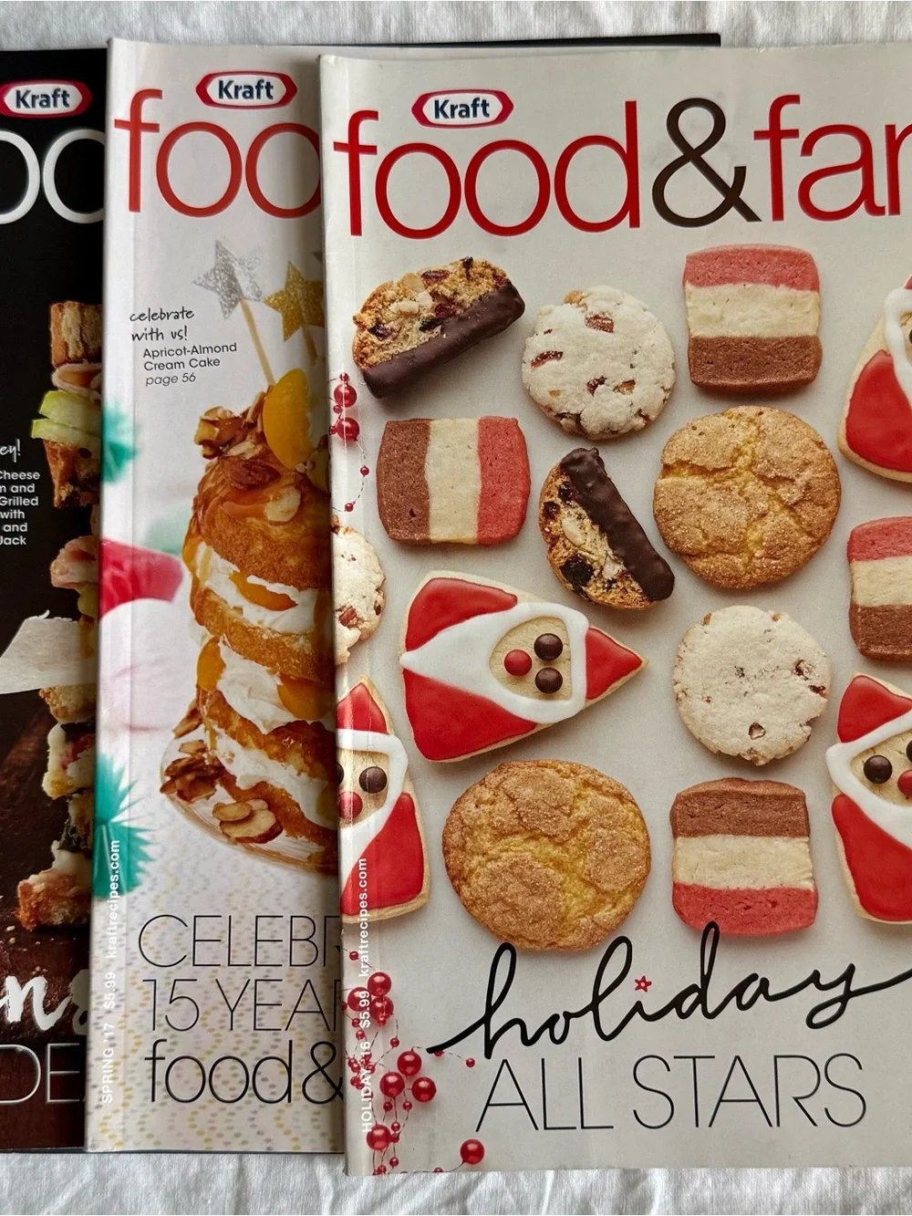Kraft food&family Magazine Lot 15/2006-2018 Issues/Cooking/ Illustrated